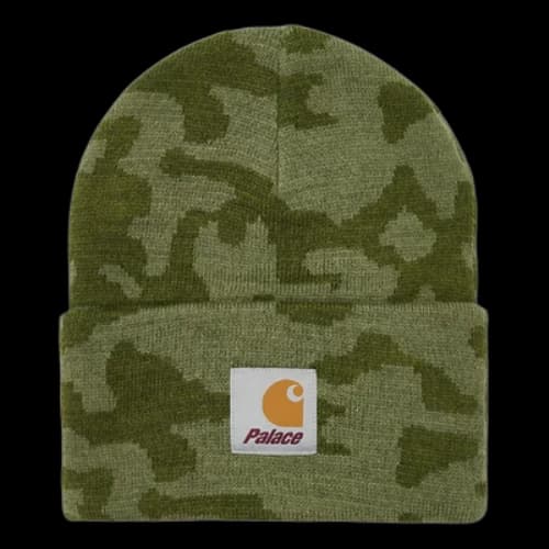 Palace Skatboard X Carhartt Wip Beanie 'Green'