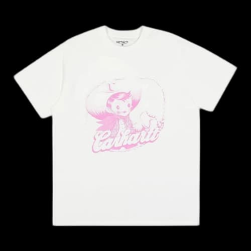 Carhartt WIP Buddy Tee 'White/Pink'