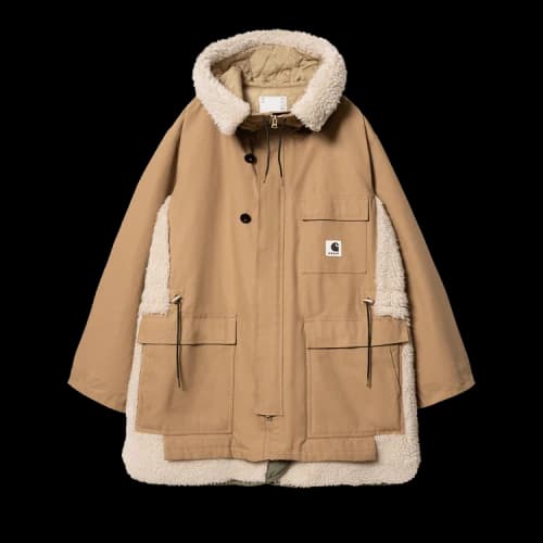 Carhartt WIP x Sacai Canvas Parka Siberian 'Beige'