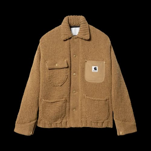 Carhartt WIP x Sacai Knit Jacket Michigan 'Beige'