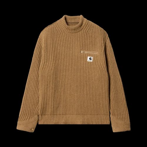 Carhartt WIP x Sacai Knit Pullover Detroit 'Beige'