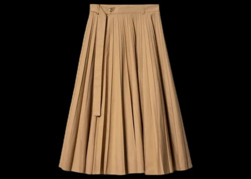 Sacai x Carhartt WIP Women's Pleated Skirt Beige