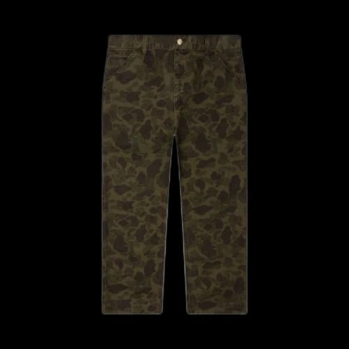 Carhartt WIP Duck Single Knee Pant 'Camo Duck Green/Office Green'