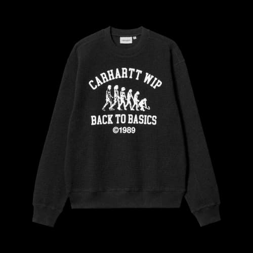 Carhartt WIP Main Basics Sweat 'Black/White'