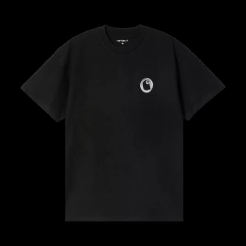 Carhartt WIP Short-Sleeve Linked Charms T-Shirt 'Black/Silver'