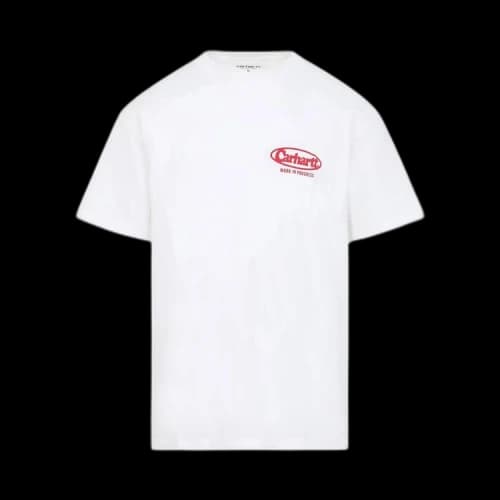 Carhartt WIP Short-Sleeve Logo T-Shirt 'White'