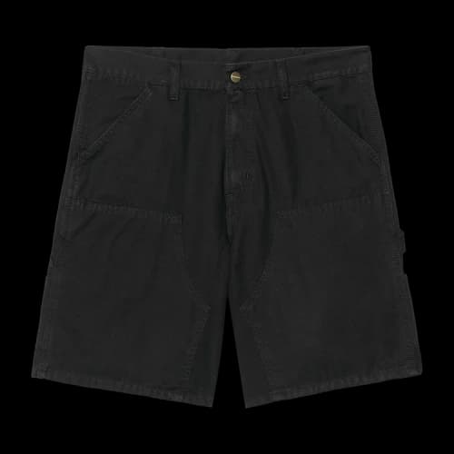 Carhartt WIP Double Knee Shorts 'Black'