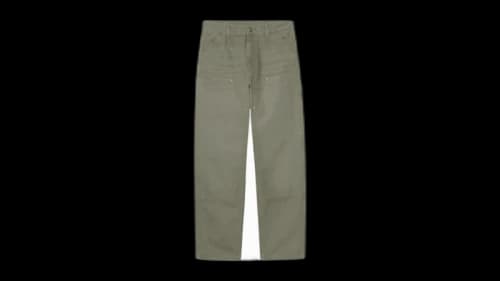 Carhartt WIP Double Knee Pant (SS26) Leaf (Stone Canvas)