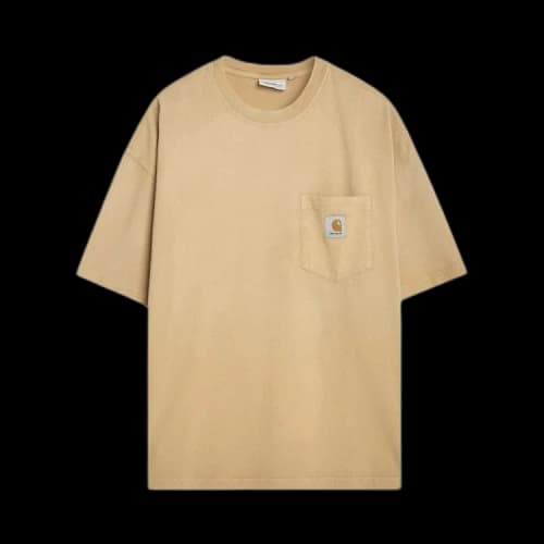 Carhartt WIP Short-Sleeve Hudson Pocket T-Shirt 'Dusty Hamilton Brown'