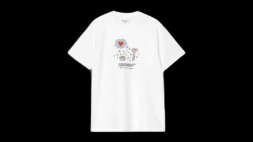 Carhartt WIP Work Life Romance T-shirt White