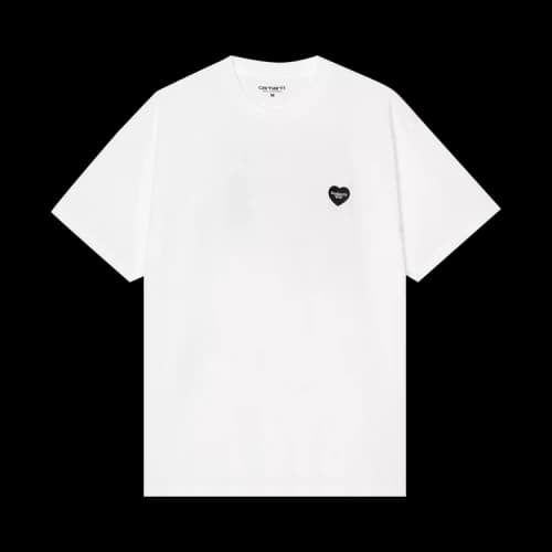 Carhartt WIP Heart II Hartt Short-Sleeve T-Shirt 'White'