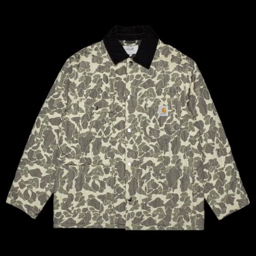 Carhartt WIP Tapestry Chore Coat 'Green/Tobacco/Camo Duck Jacquard'