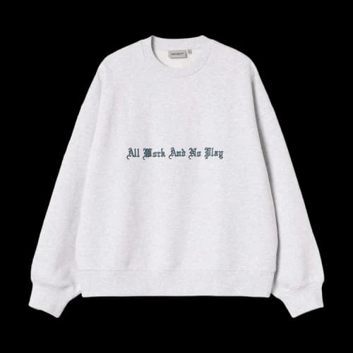 Carhartt WIP No Play Sweatshirt 'Ash Heather'