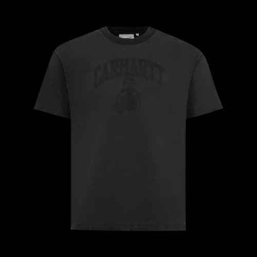 Carhartt WIP Short-Sleeve Faded Pond Corps T-Shirt 'Black'