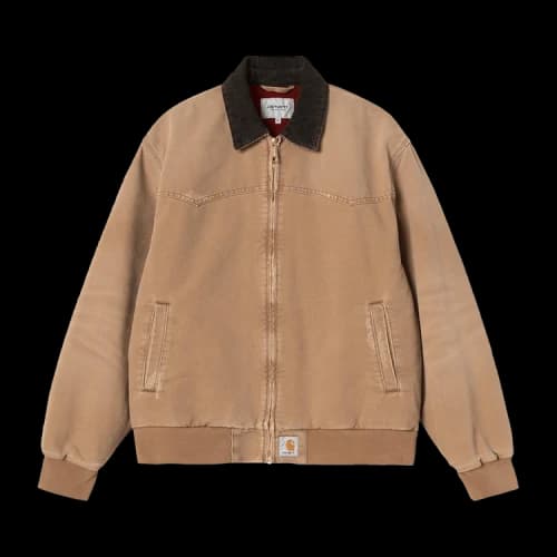 Carhartt WIP OG Santa Fe Jacket 'Hamilton Brown/Tobacco (Grind Wash)'