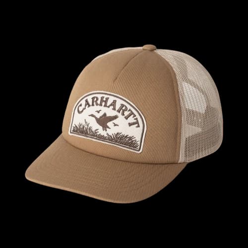 Carhartt WIP Take Off Trucker Cap 'Stone'