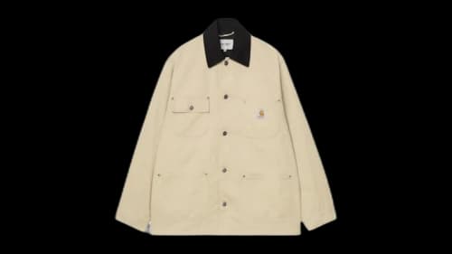 Carhartt WIP OG Chore Coat Spring Jacket Barchan/Black