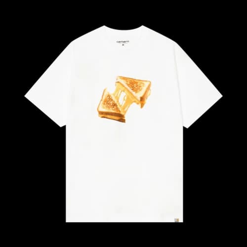 Carhartt WIP Short-Sleeve Cheese Toast T-Shirt 'White'