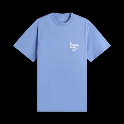 Carhartt WIP Short-Sleeve Waves T-Shirt 'Curacao'