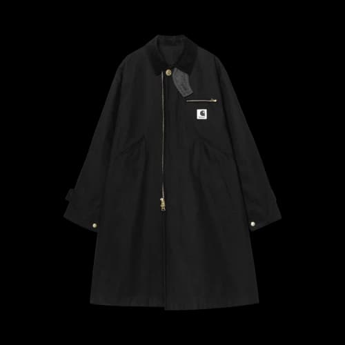 Sacai x Carhartt WIP Duck Coat 'Black'
