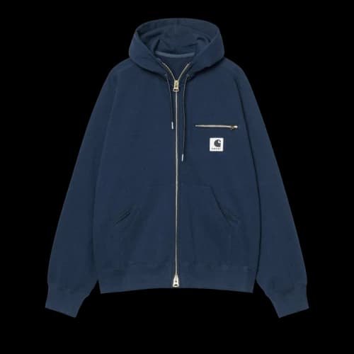 Sacai x Carhartt WIP Cotton Jersey Hoodie 'Blue'