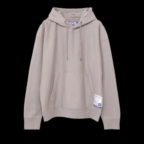 Maison Mihara Yasuhiro French Terry Hooded Pullover 'Light Grey'