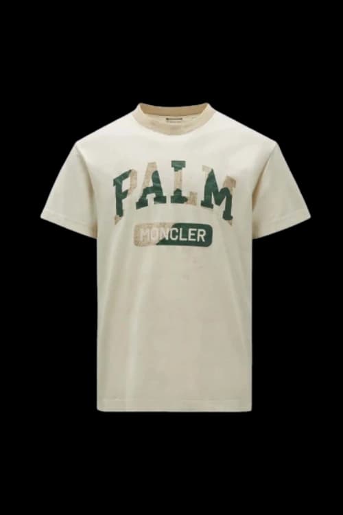 Moncler x Palm Angels Logo T-Shirt Off-White