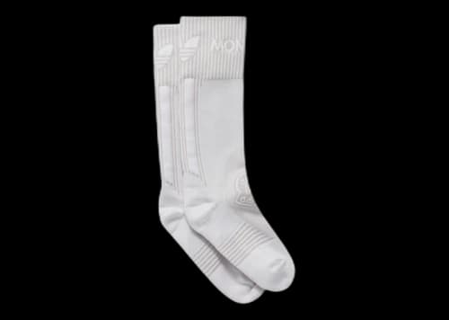 Moncler x adidas Originals Logo Socks Optical White