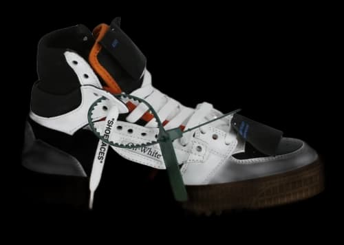 OFF-WHITE 3.0 Off Court High-Top Sneaker White Black (Women's)