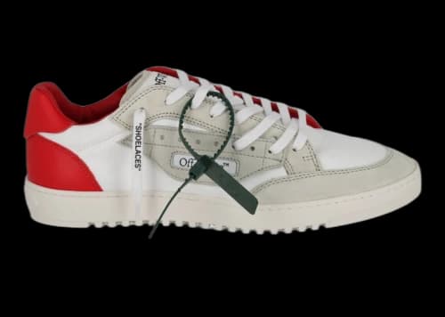 OFF-WHITE 5.0 Off Court Low-Top Sneaker White Red