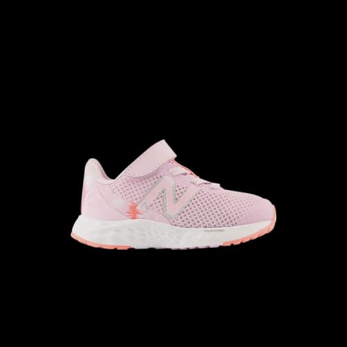 New Balance Fresh Foam Arishi v4 Bungee Lace Top Strap Toddler Wide 'Raspberry Tie-Dye'