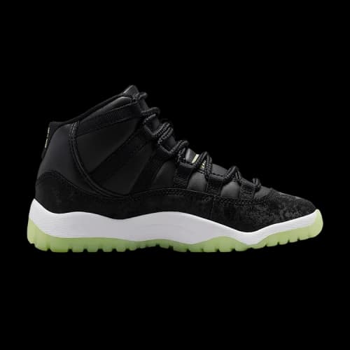 Jordan 11 Retro Black Barely Volt (PS)