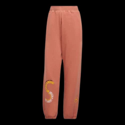 adidas x Stella Mccartney Crossover Logo Alphabet Printing Bundle Feet Sports Pants/Trousers/Joggers Orange