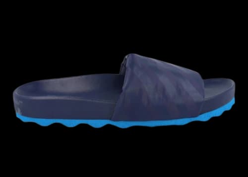 Off-White OFF WHITE Diag Strip Slides Electric Blue
