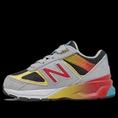 (TD) New Balance 990 v5 Sneakers 'Grey Red Black'