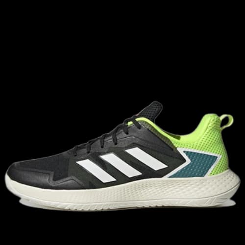 adidas Defiant Speed Tennis Shoes 'Core Black Cloud White Lucid Lemon'