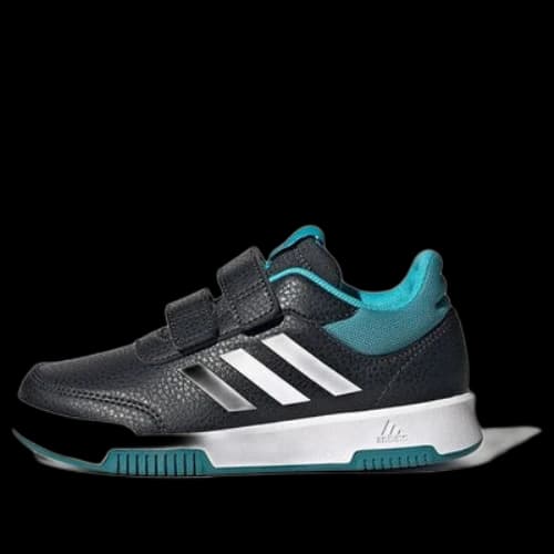 (GS) adidas Tensaur Hook and Loop Shoes 'Carbon Cloud White Arctic Fusion'