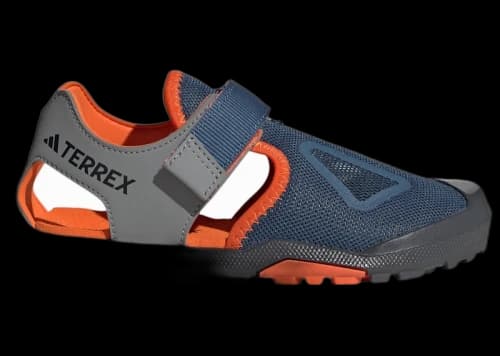 adidas Terrex Captain Toey 2.0 Sandals Wonder Steel Grey Impact Orange (GS)