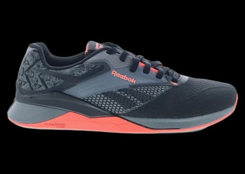Reebok Nano X4 Grey Black Orange Flare