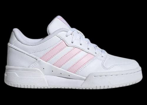 adidas Team Court 2.0 STR Cloud White Clear Pink (GS)