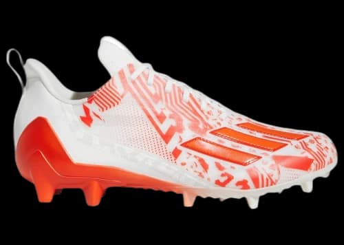 adidas Adizero 12.0 White Collegiate Orange