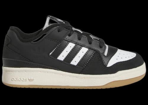 adidas Forum Low Core Black Cloud White Cream White (PS)