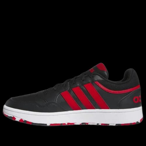 adidas Hoops 3.0 Low 'Black Red'