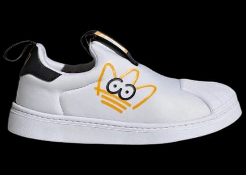 adidas Superstar 360 James Jarvis White Crew Yellow (PS)