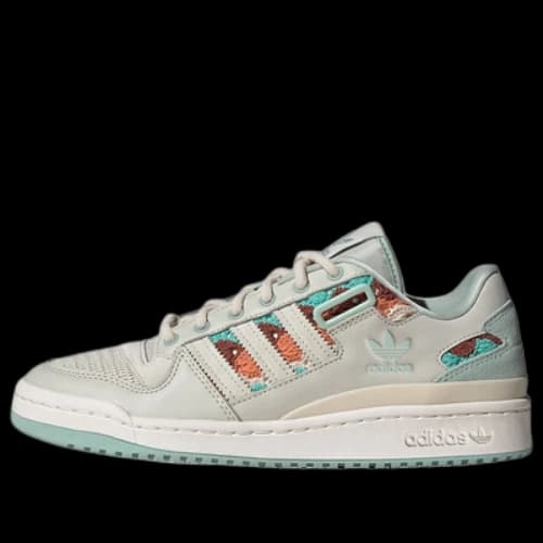 adidas Originals Forum Low Shoes 'Grey White Light Blue' (Women's)