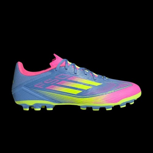adidas F50 League AG Blue Fusion Lucid Lemon Lucid Pink