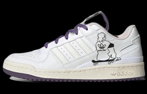 adidas Originals Forum Low CL 'White Purple'