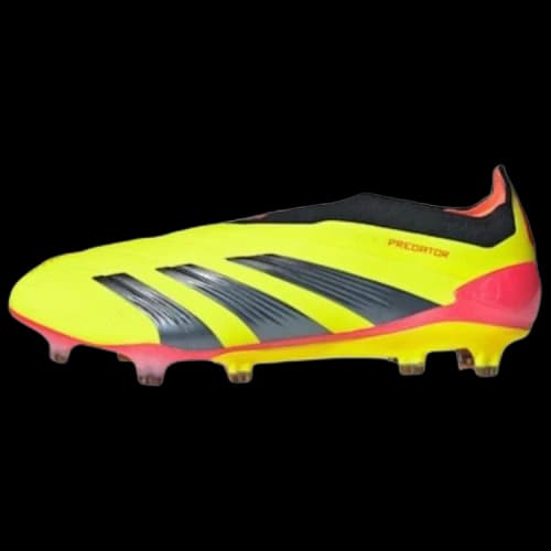 adidas Predator 24 Elite Laceless FG Team Solar Yellow Core Black Solar Red
