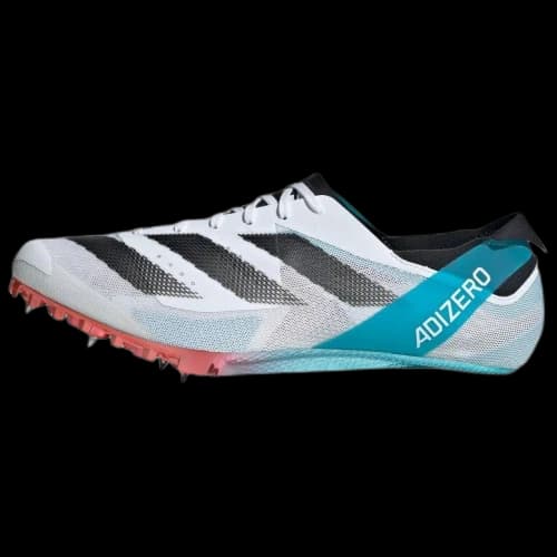 adidas Adizero Finesse Track and Field Shoes 'White Black Blue Pink'