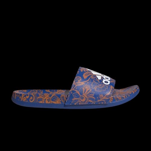 adidas Adilette Comfort Slide 'Floral Royal Blue' (Women's)